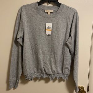 Women’s~Michael Kors-Gray Long sleeve Shirt~Size S